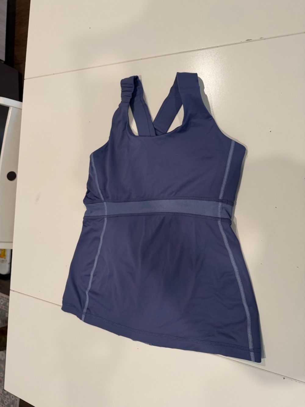 lululemon athletica Purple Blue Tank Top